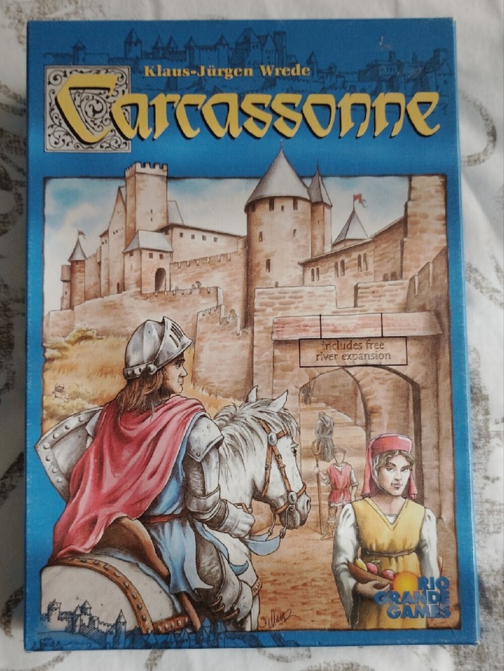 2000 Carcassonne Board Game, Klaus-Jürgen Wrede, Rio Grande Games